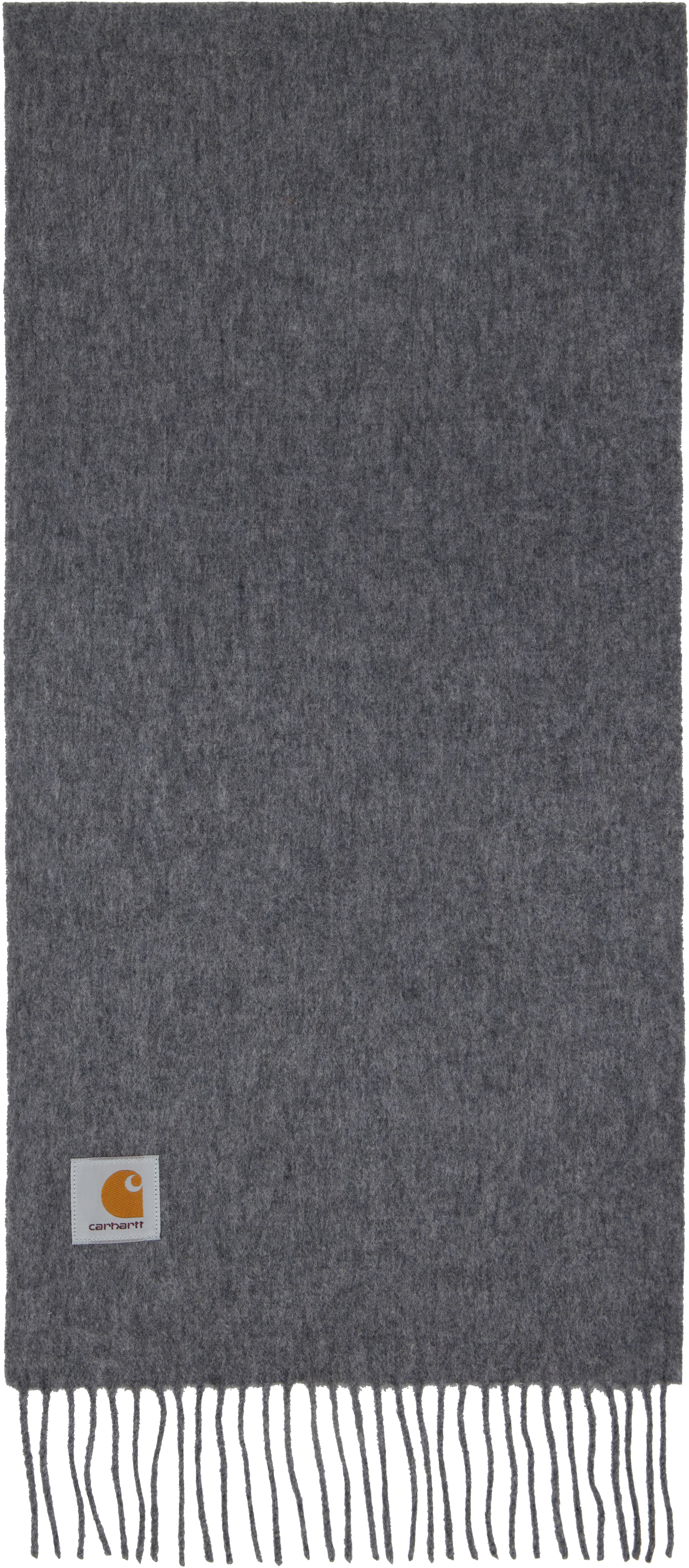 

Серый шарф-кружок Carhartt Work In Progress, Dark grey heather