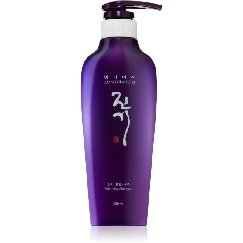 

DAENG GI MEO RI Jin Gi Vitalizing Shampoo укрепляющий и восстанавливающий шампунь для сухих и ломких волос 300 мл