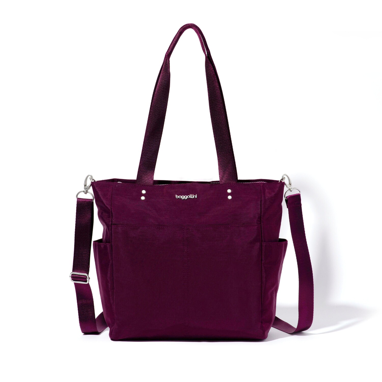 

Baggallini Женская повседневная большая сумка Carryall, цвет Mulberry