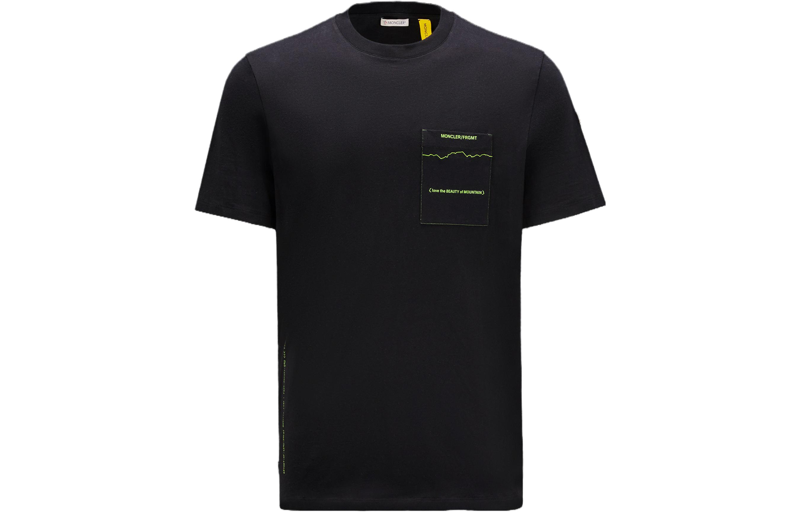Футболка X FRGMT SS23 Unisex Black Moncler — фото 2