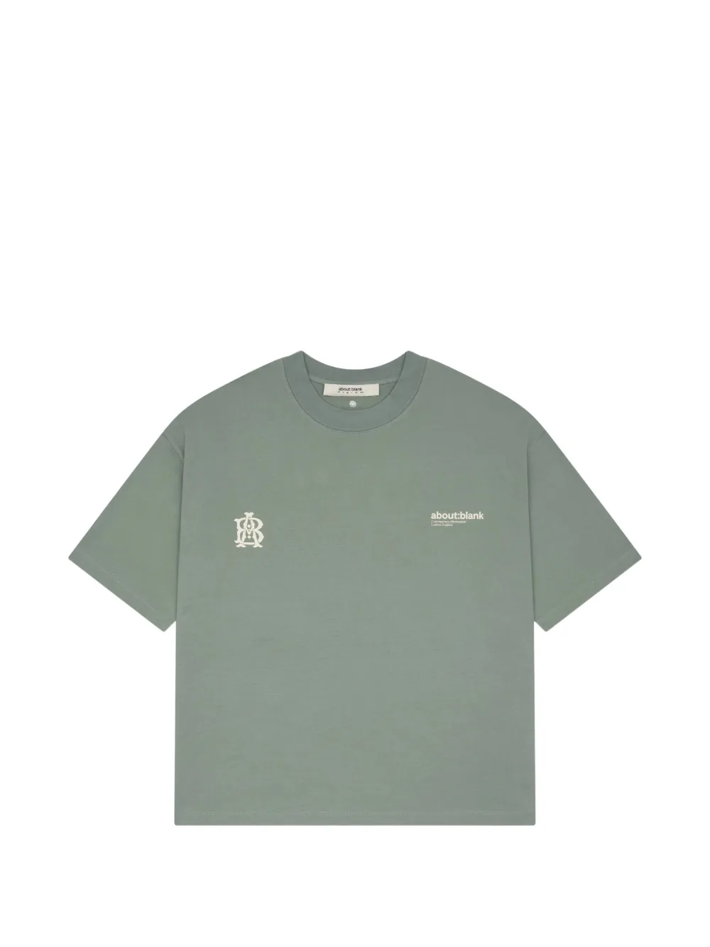 

Футболка свободного кроя ABOUTBLANK, зеленый