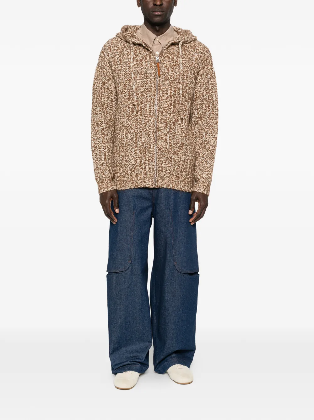 Толстовка на молнии Isabel Marant, коричневый — фото 2