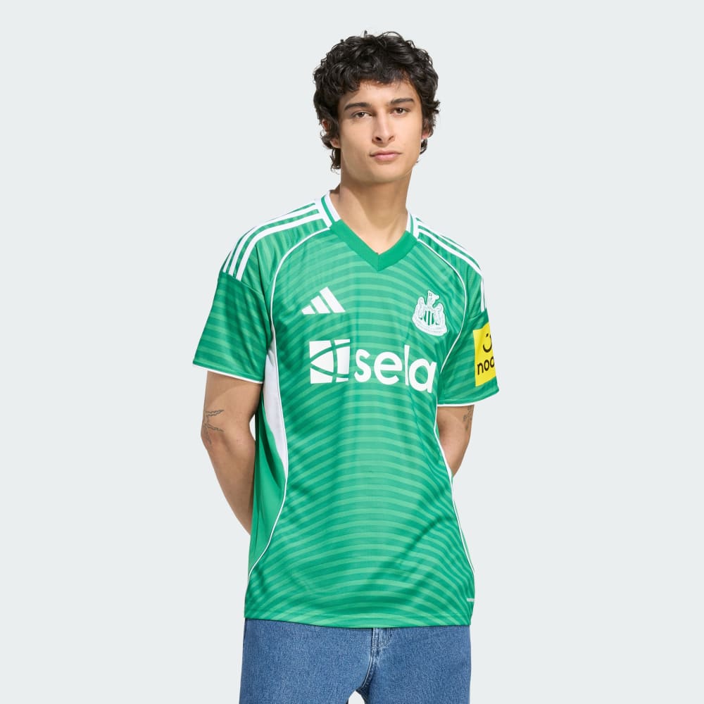 

Джерси Adidas Newcastle United FC 25/26 Away Jersey, цвет Team Green/White