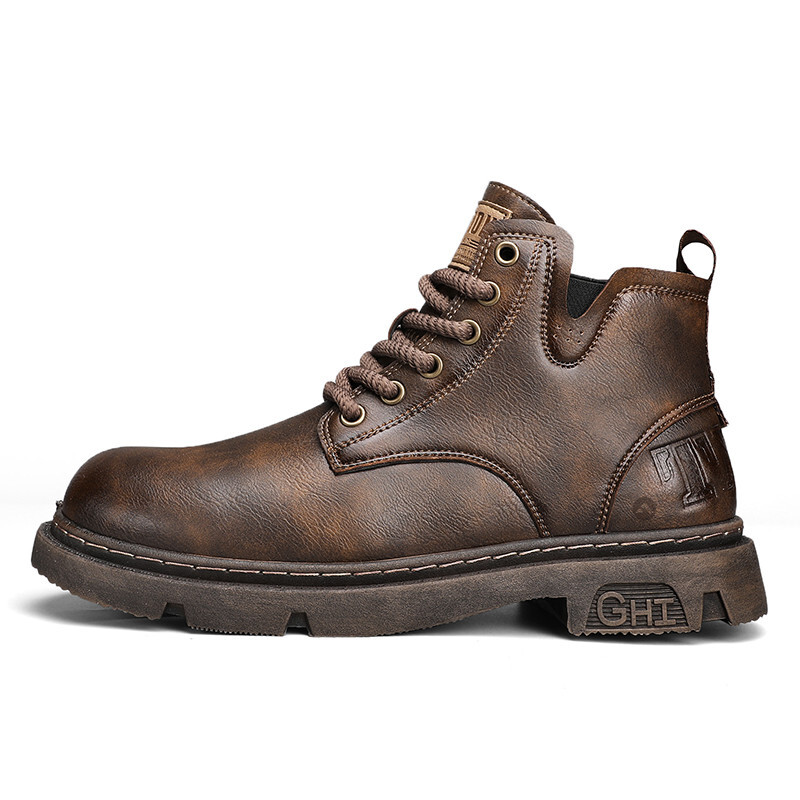 

Мужские ботинки Cahhrrn X Martin Boot Men Beige Troadlop
