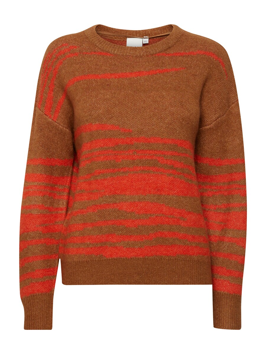 

Свитер ICHI KAMARA, цвет Light brown/Orange