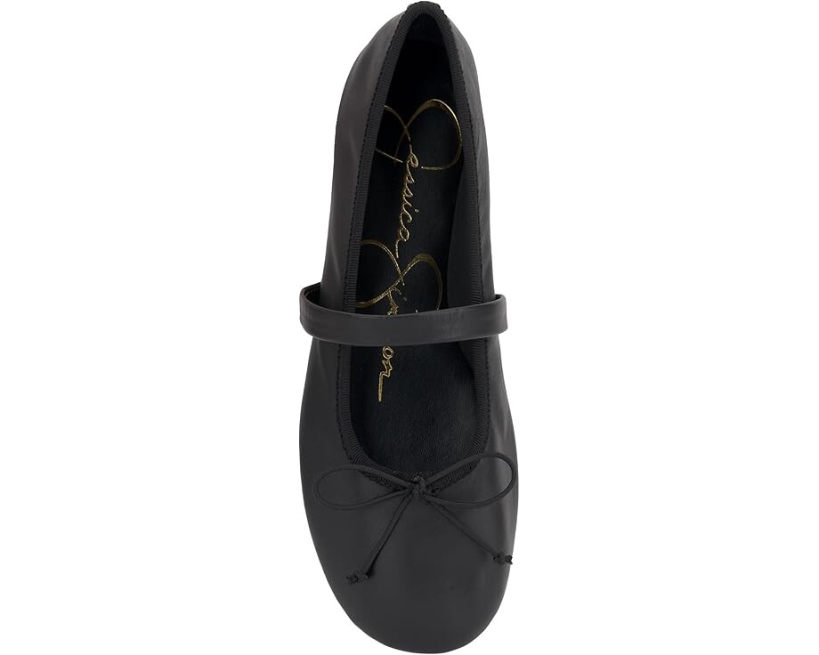 Туфли на плоской подошве Jessica Simpson Azalina Mary Jane Flats, черный — фото 2