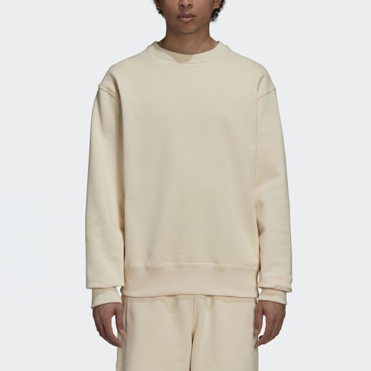 Свитшот Philippine And Dong Joint Series унисекс светло-рисовый белый Adidas Originals, белый — фото 3