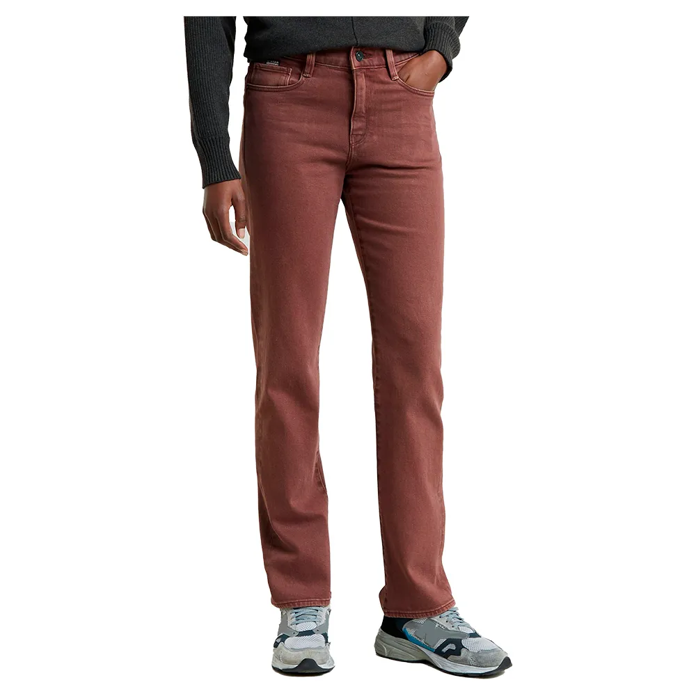 

Джинсы G-Star Strace Straight, коричневый