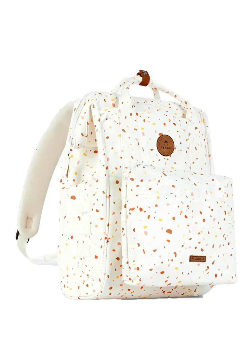 

CABAIA рюкзак "Baby Bag M", сумка для детских подгузников с множеством отделений, белый