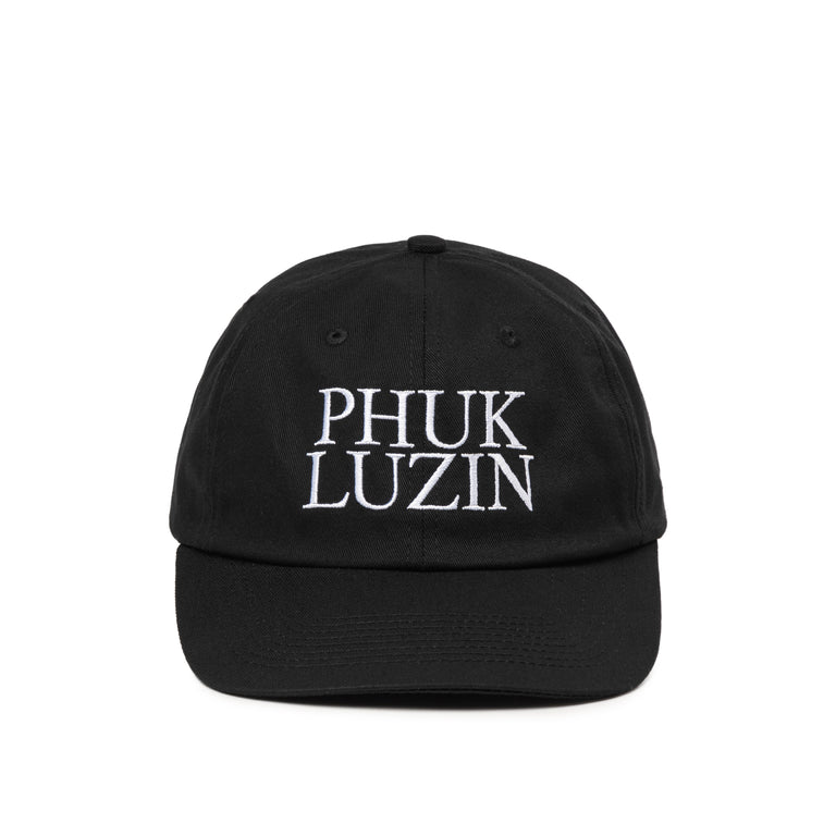 

Бейсболка phuk luzin 6-panel strapback hat Metalwood, черный