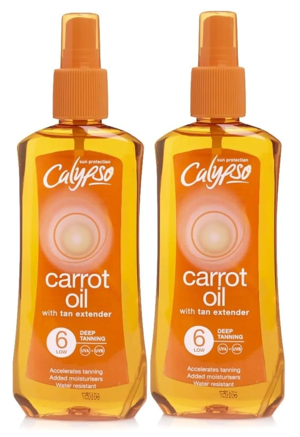 Спрей для глубокого загара «CARROT OIL Deep Tanning» SPF 6 от Calypso, 250 мл Calypso