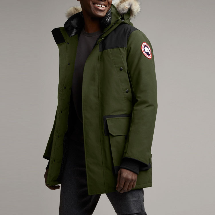 Canada Goose Пуховик мужской армейского зеленого цвета Army Green, Army Green — фото 4