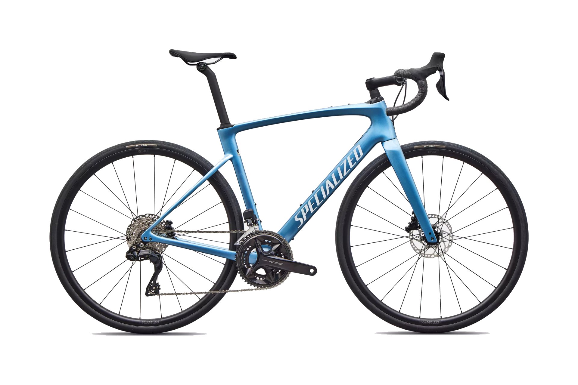 

Шоссейный велосипед Specialized Roubaix comp di2 - 28 дюймов - diamant - 2026, weiß | glacial metallic/white