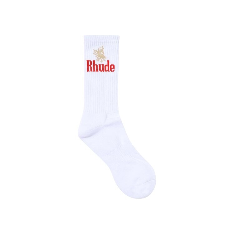 

Носки Rhude Eagles Sock, цвет White/Red