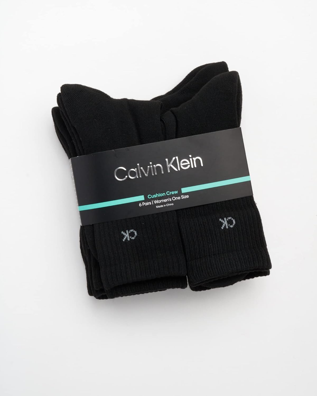 Женские носки Calvin Klein - спортивные носки с мягкой подкладкой (6 пар), Black — фото 2