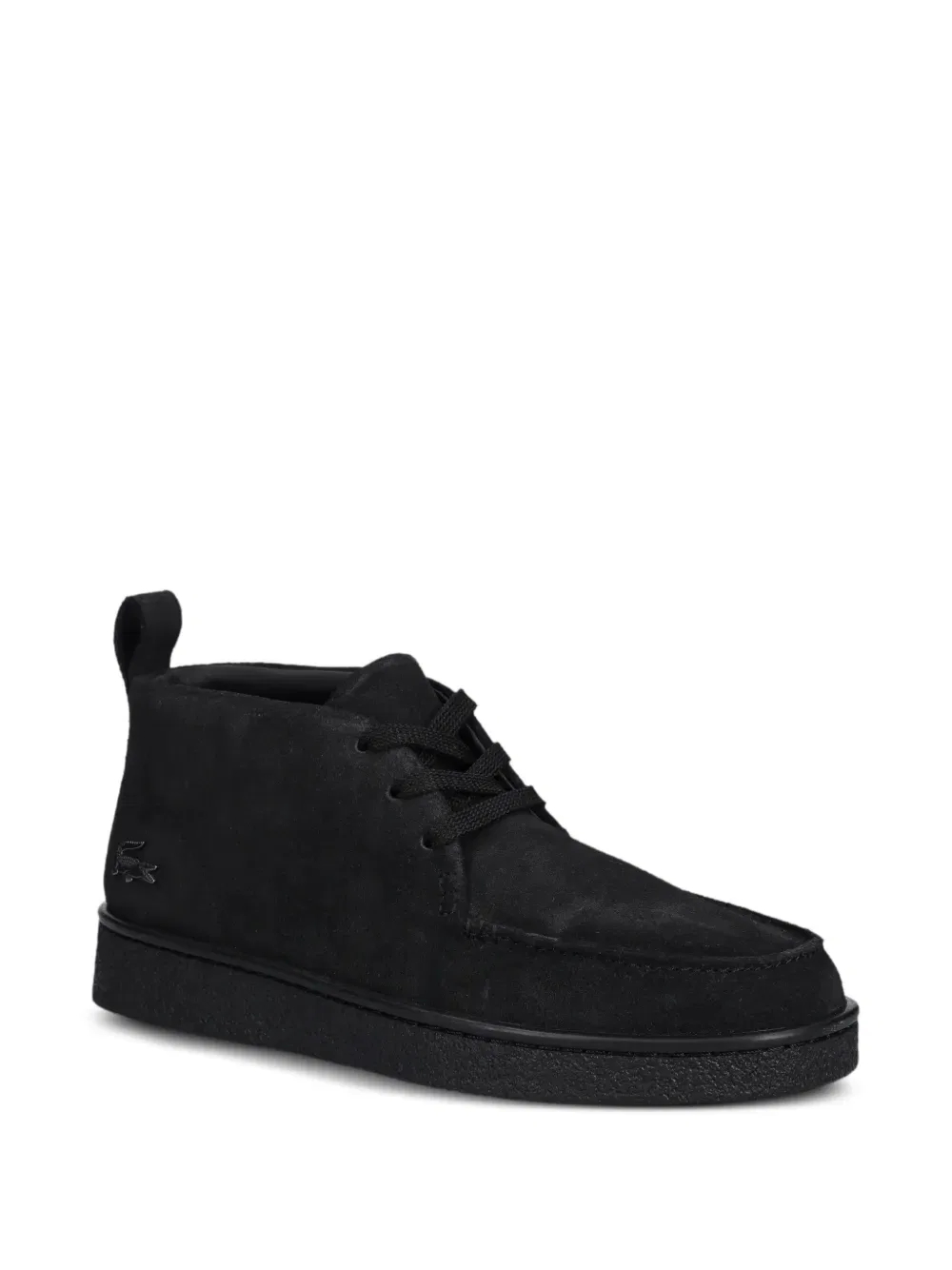 Кроссовки Baseshot chukka на шнуровке Lacoste, черный — фото 2
