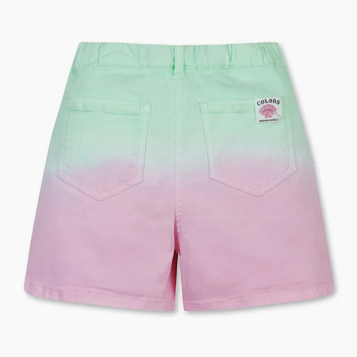 Детские шорты с двухцветным окрашиванием от Benetton Kids — фото 2