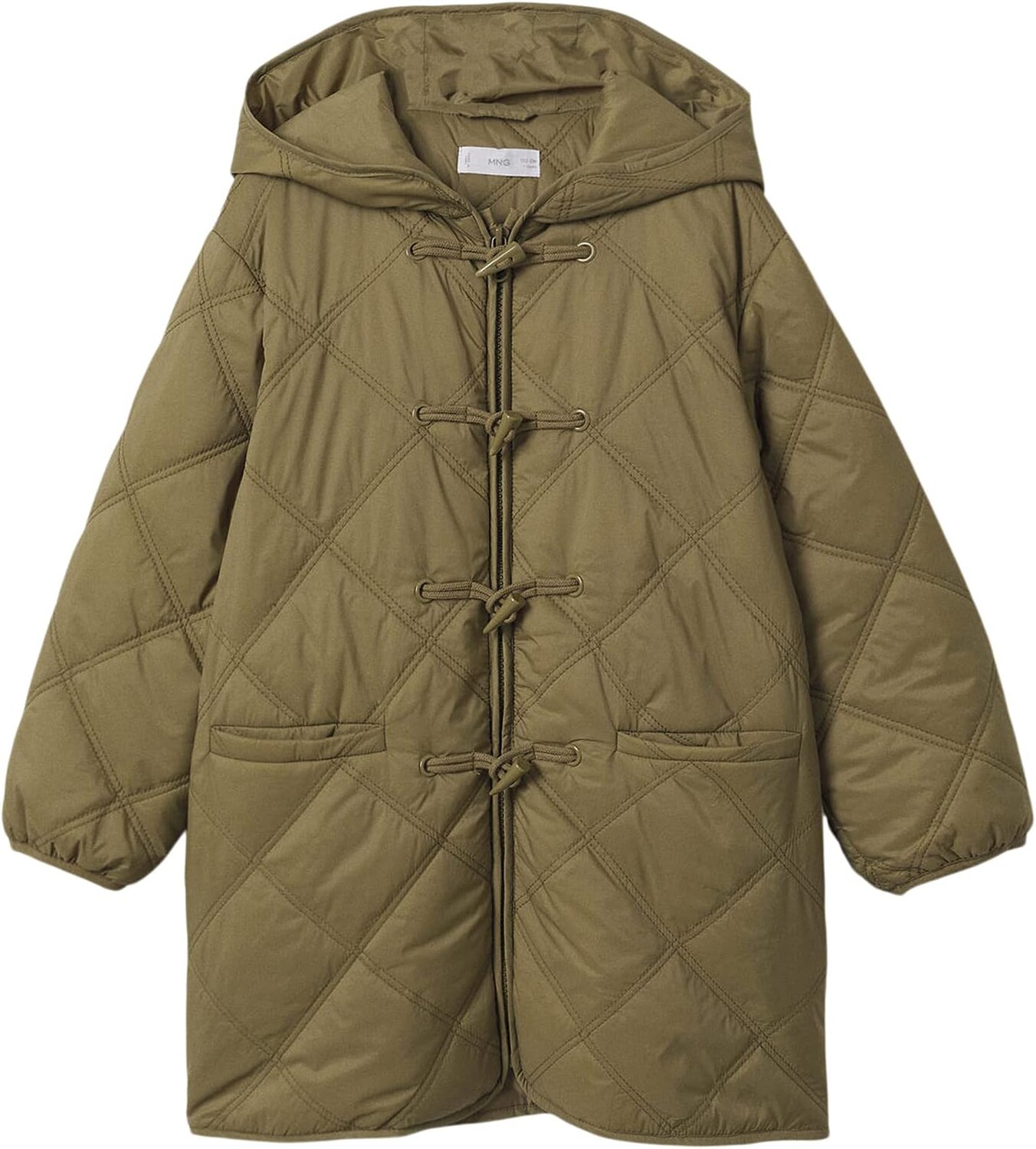 

Парка Mango Ciro Parka, хаки