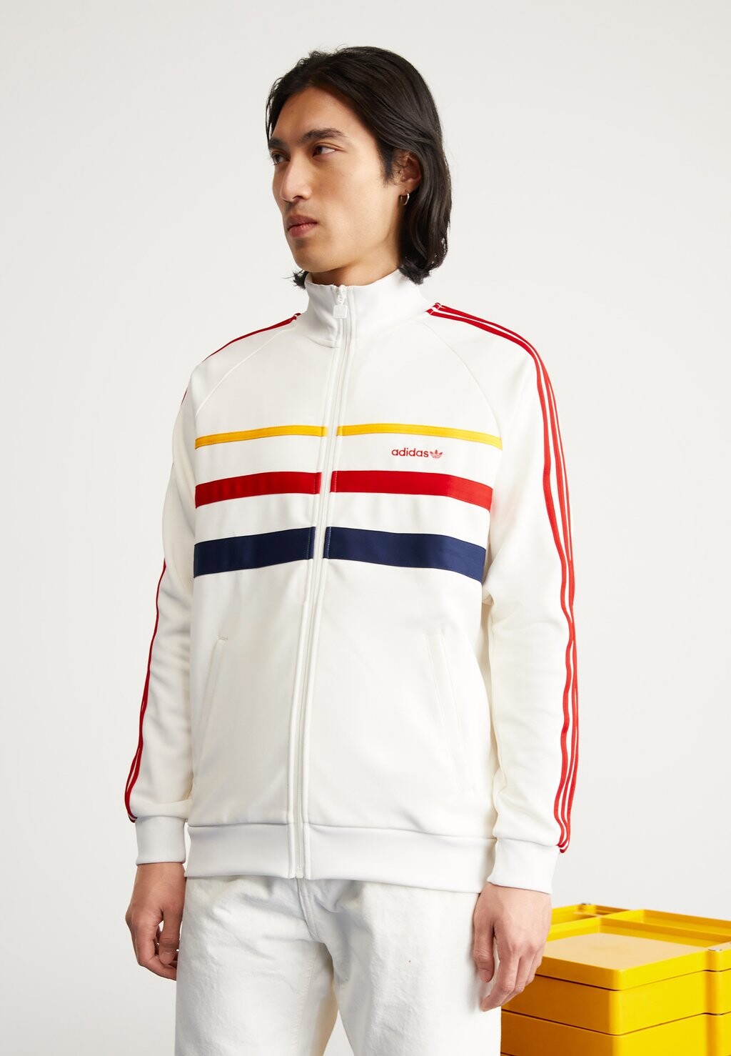 

Спортивная куртка First adidas Originals, облачно-белый