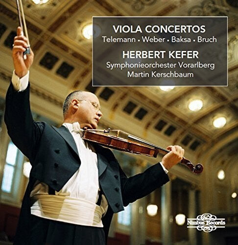 

CD диск Baksa / Bruch / Kefer / Kerschbaum: Telemann Weber Baska & Bruch: Viola Concertos