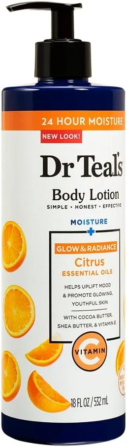 Лосьон для тела увлажняющий Dr Teal's, Citrus, 532 мл — фото 2