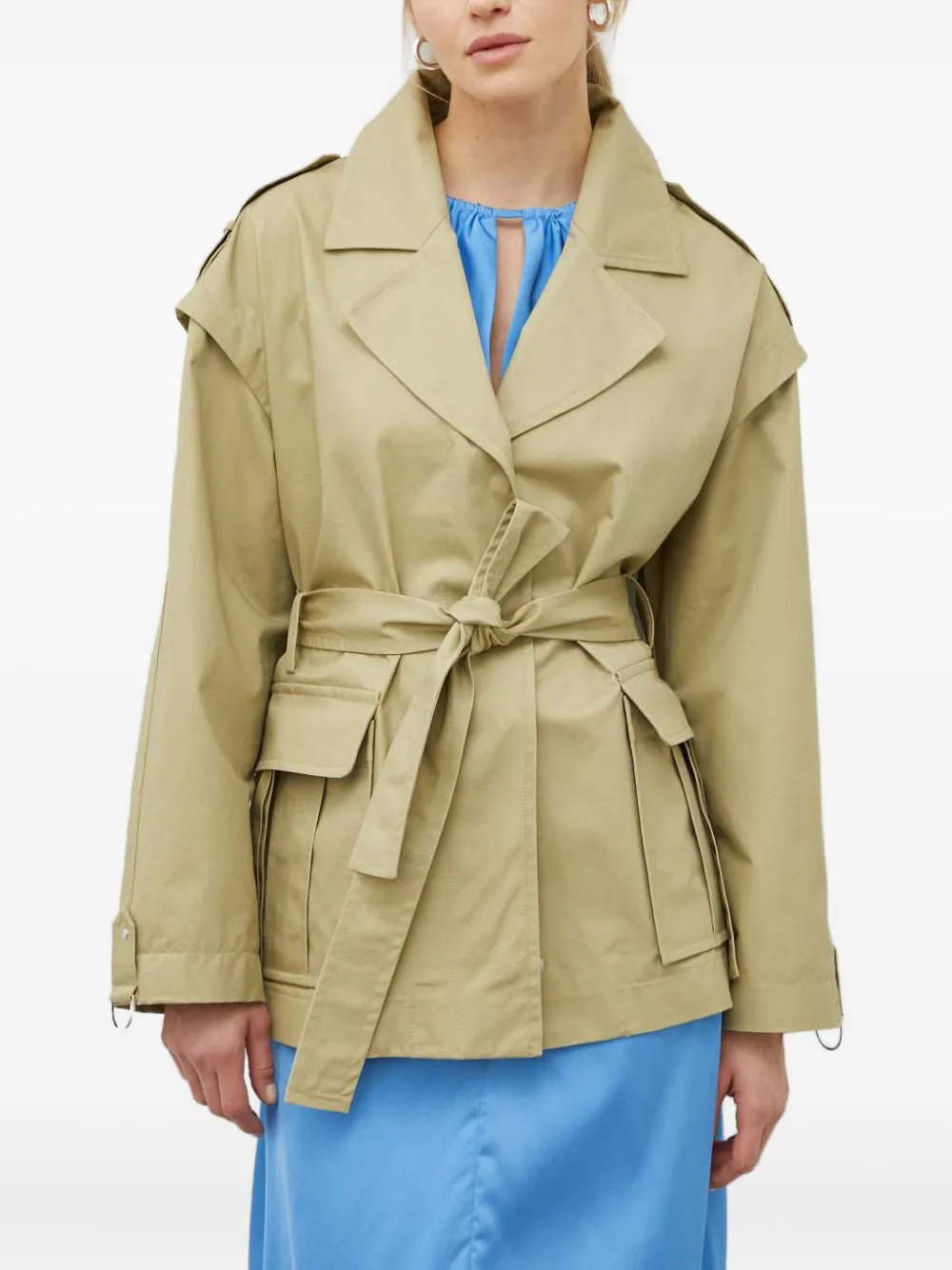 

Жакет с поясом Day Birger Et Mikkelsen, нейтральный