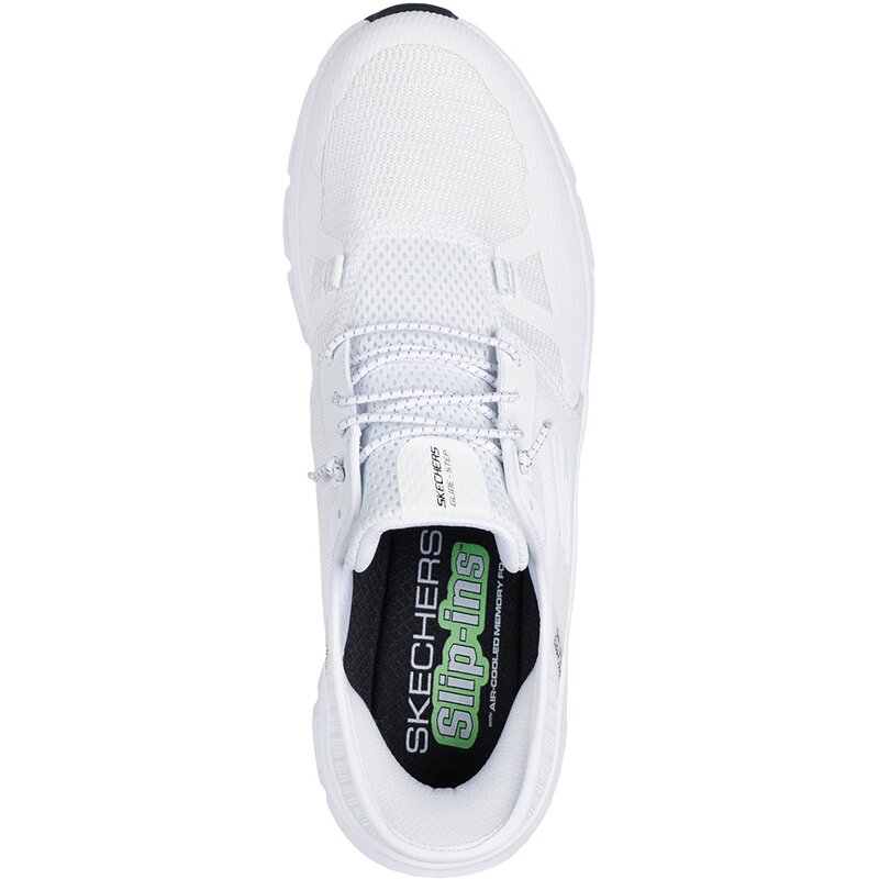 Тапочки скользящие-шаговые Skechers, цвет weiß wht — фото 3
