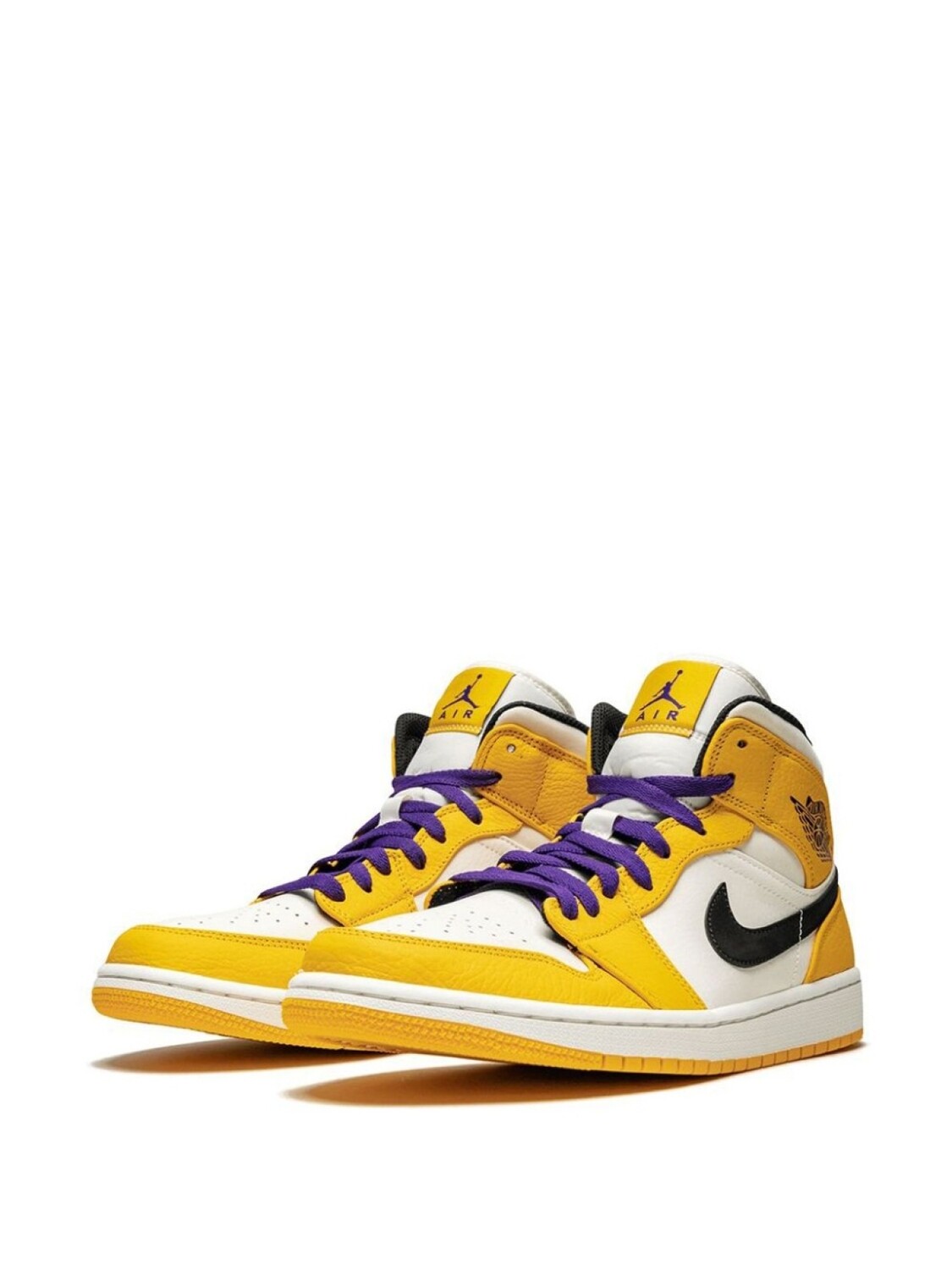 Jordan кроссовки Air Jordan 1 Mid SE, желтый — фото 2