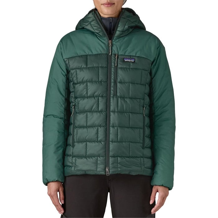 

Толстовка Hi-Loft nano puff Hoodie - женская Patagonia, Cascade Green