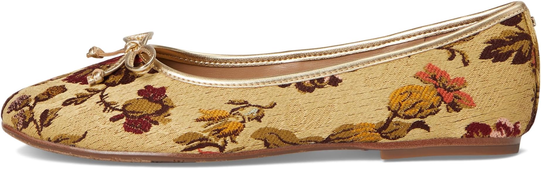 Балетки Sam Edelman Alie Ballerina/Skimmer Shoes, цвет Natural Floral Multi — фото 4