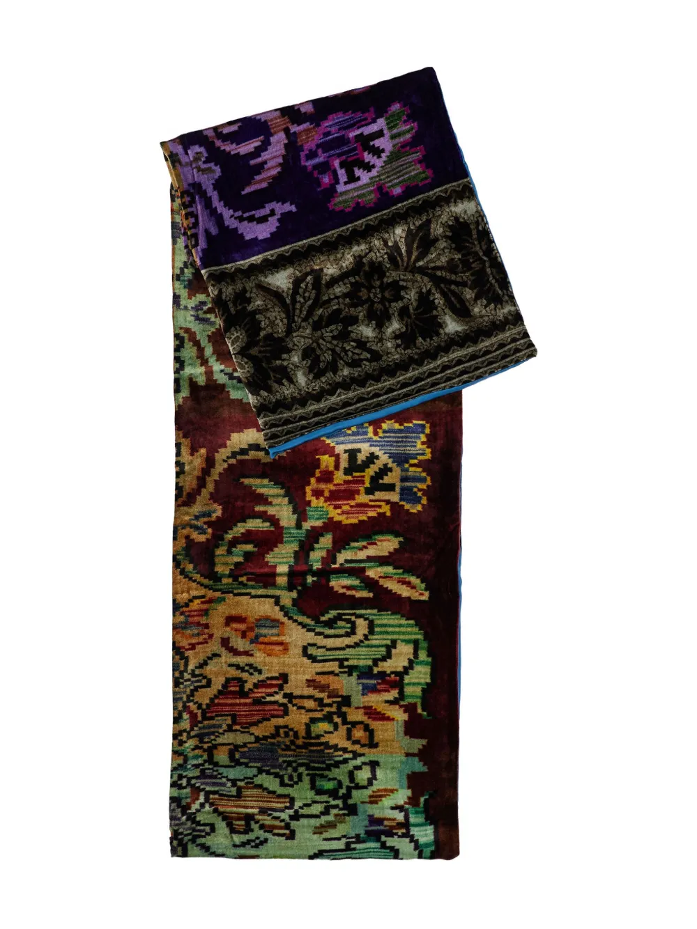 

Шарф с принтом Pierre-Louis Mascia, фиолетовый