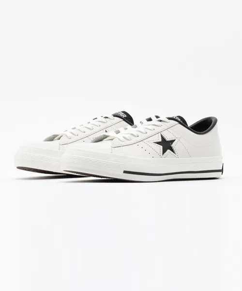 Унисекс кроссовки One Star J из кожи CONVERSE белые