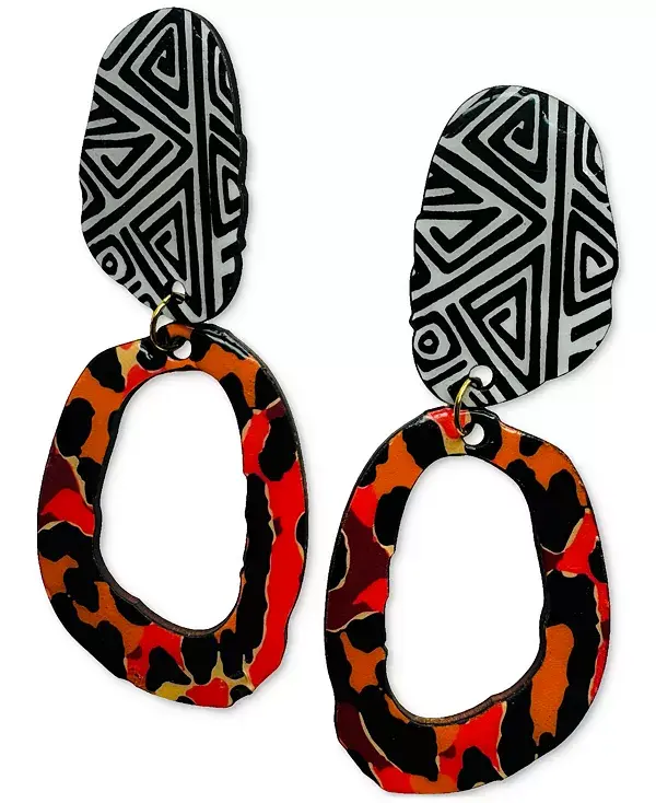 

Серьги-Подвески Nailah Swanky Designs, orange