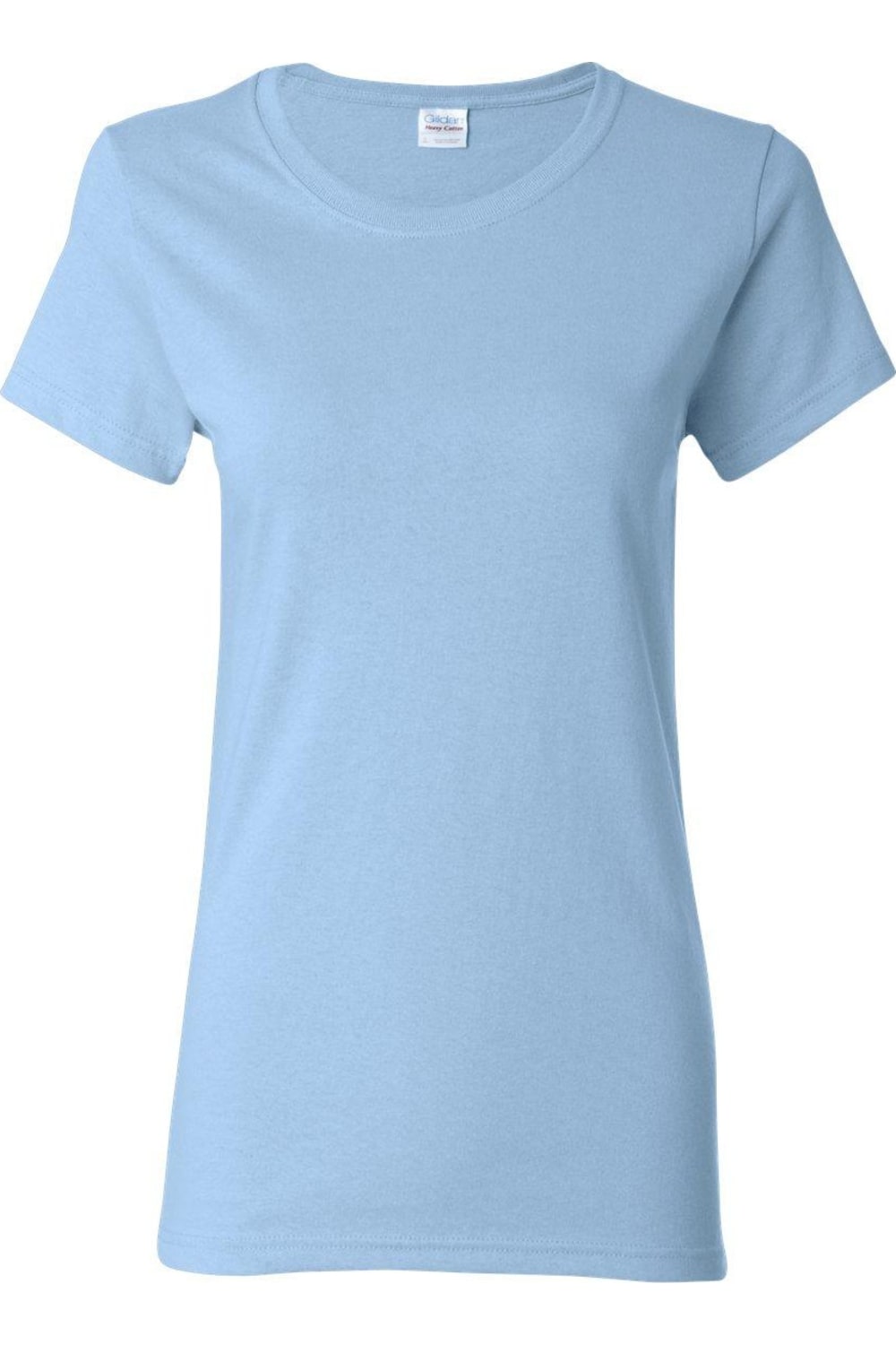 

Женская футболка Gildan Heavy Cotton, светло-голубой
