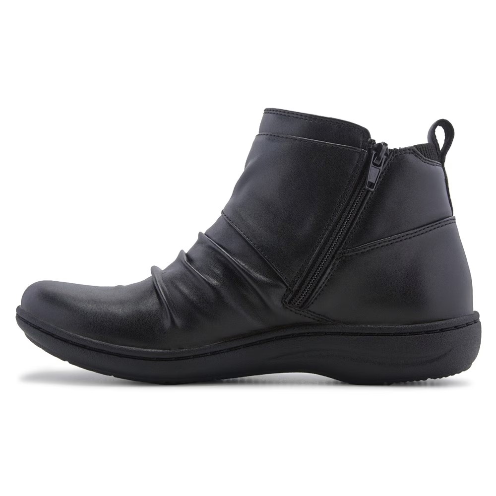 Женские ботинки Clarks из искусственной кожи, черный — фото 4