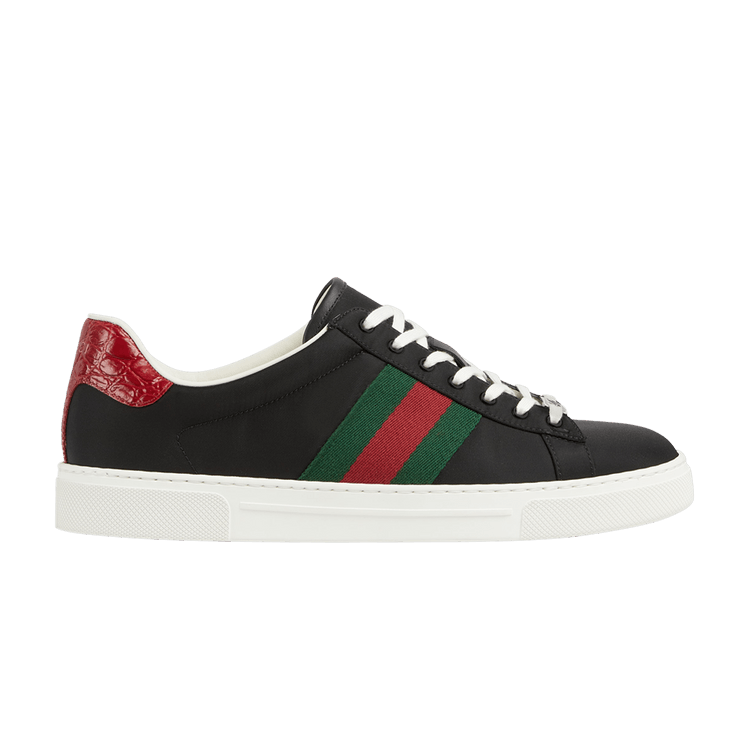 

Кроссовки Gucci Ace Sneaker 'Black Nylon', черный