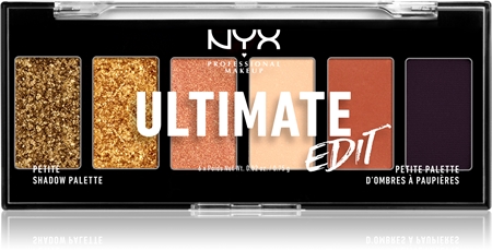 

Палитра теней для век NYX Professional Makeup Ultimate Edit Petite Shadow, 06 Utopia 6× 1,2 g