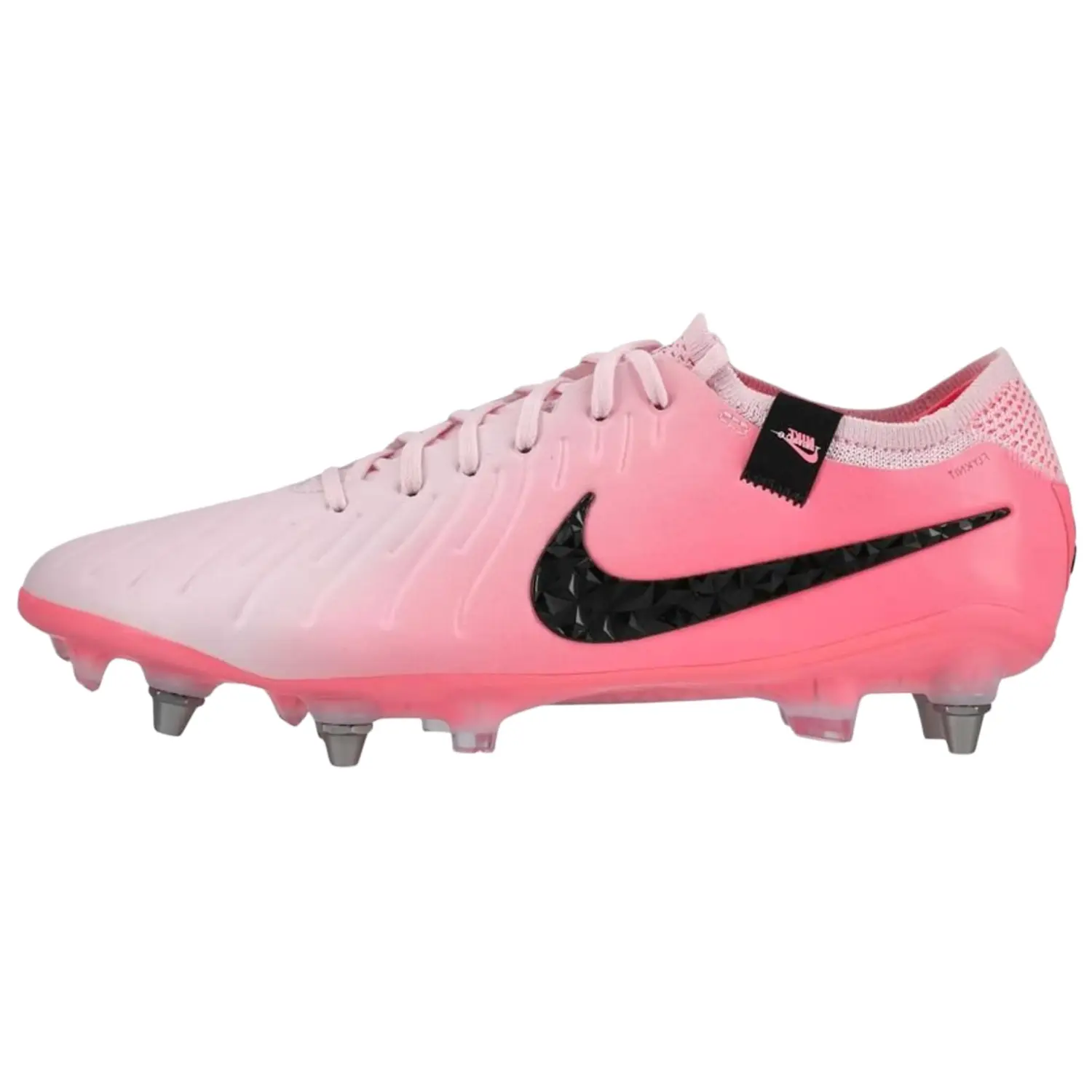 

Nike Футбольные бутсы Tiempo Legend 10 Slip, устойчивые к истиранию, мужские, розовые, черные