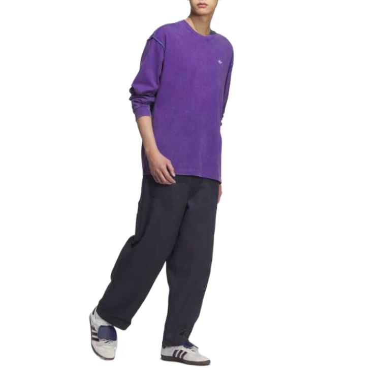 Adidas Originals Футболка Unisex Purple серии Clover — фото 4