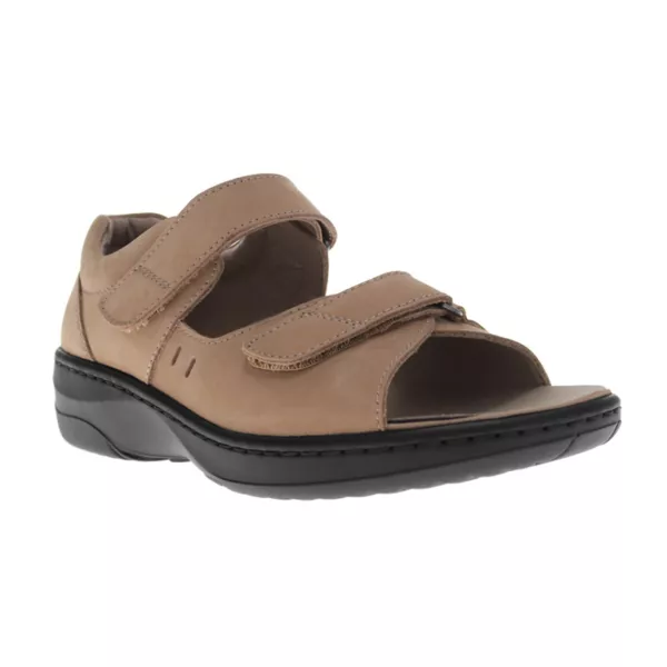 Женские сандалии Gemma Propet, цвет dusty taupe nubuck