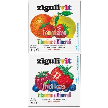 

Витаминный набор Ziguli, 40 капсул Falqui Prodotti Farmac. Srl