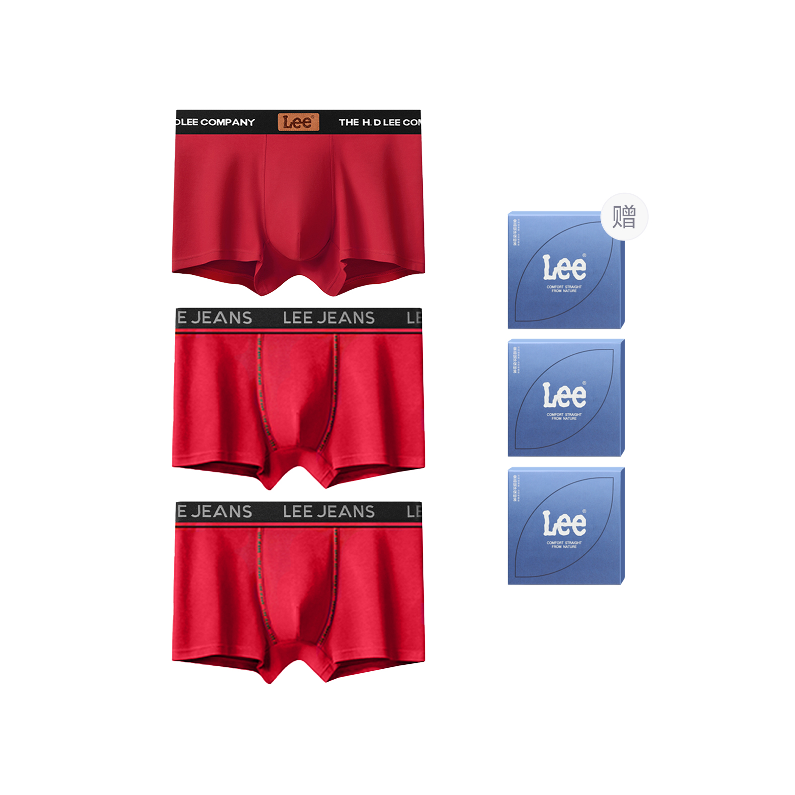 

Lee Подарочный набор мужского белья Brilliant, 3 штуки