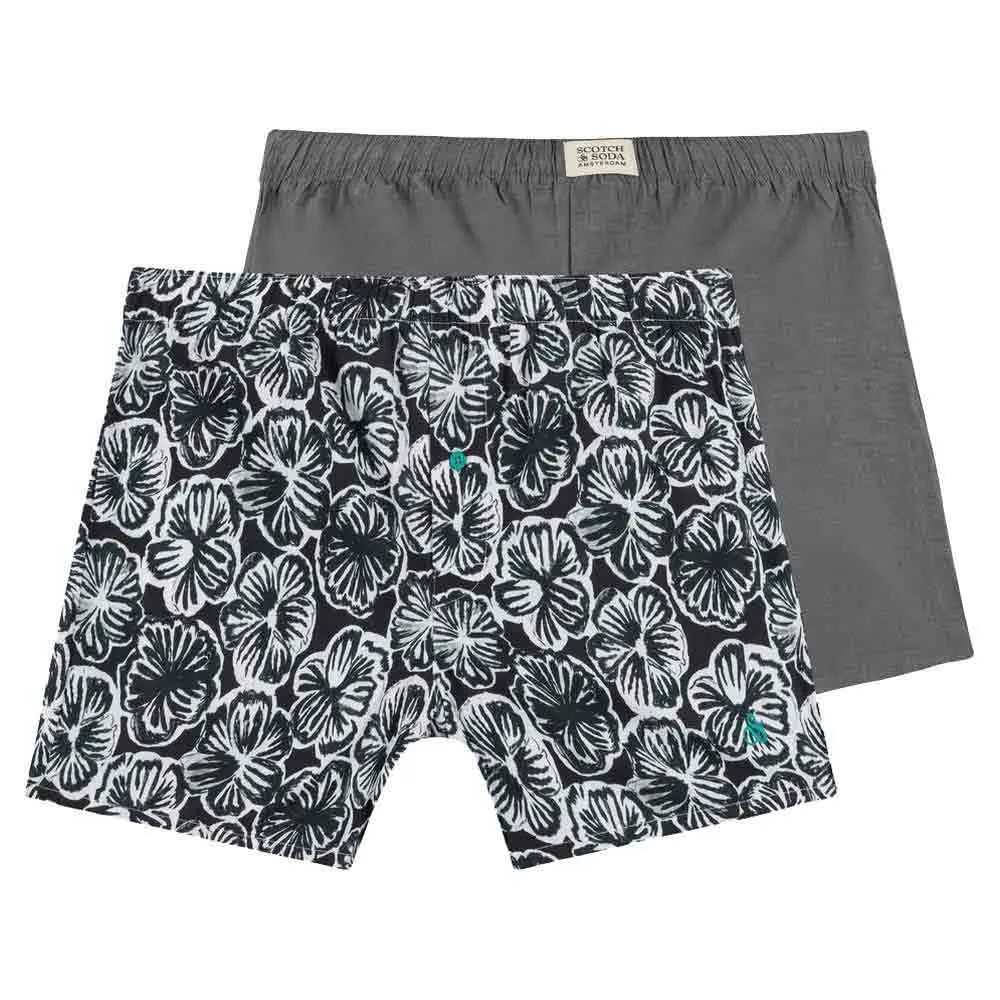 

Трусы-боксеры Scotch & Soda SSFA24M272031 2 units, серый
