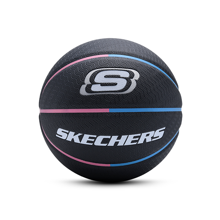 

Skechers Баскетбольный мяч PU черный размер 7 для уличных тренировок и соревнований unisex