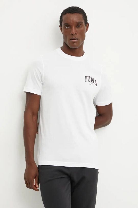 

Хлопковая футболка Puma, белый
