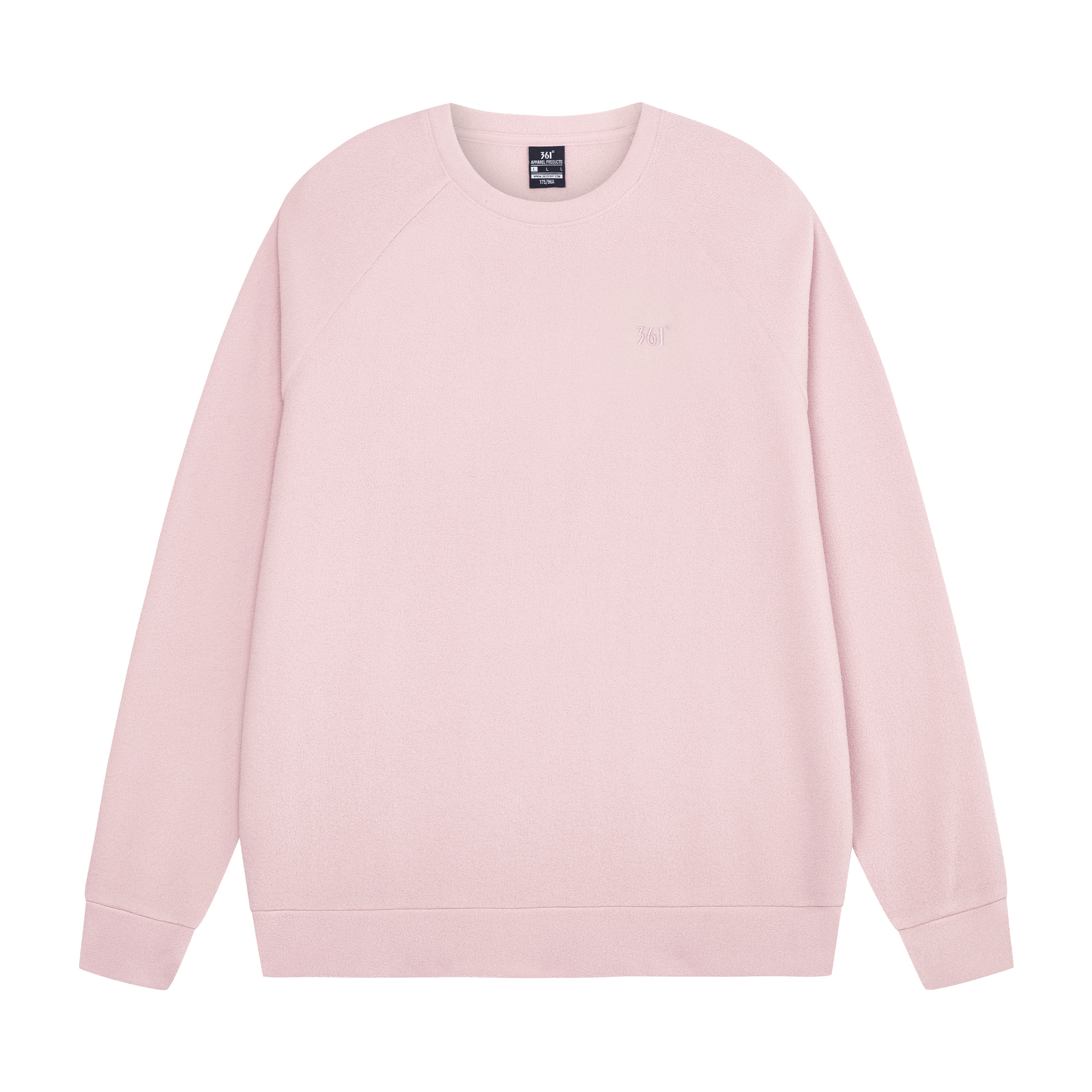 

Свитшот Unisex Crew Neck Moderate 361°, renewal розовый