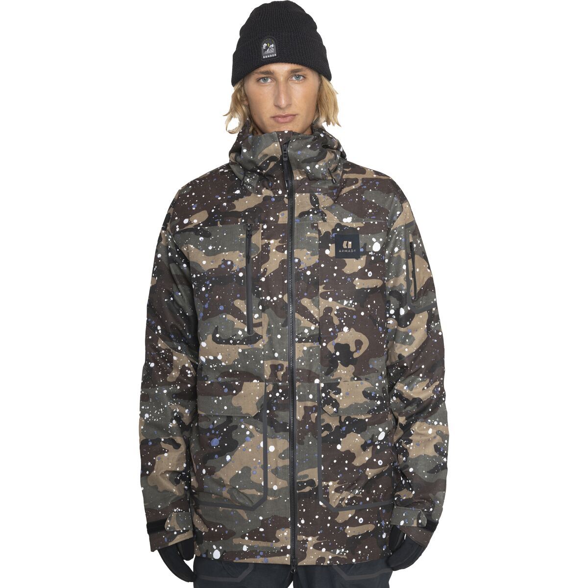 

Грандс 3л куртка Armada, цвет splatter camo