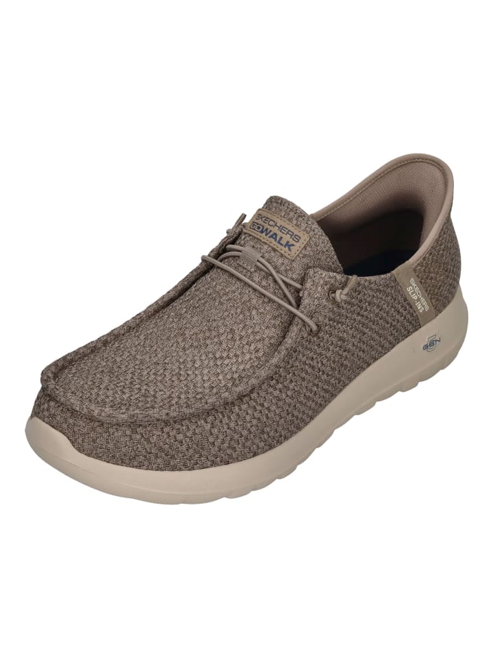 

Кроссовки на шнуровке Skechers, коричневый