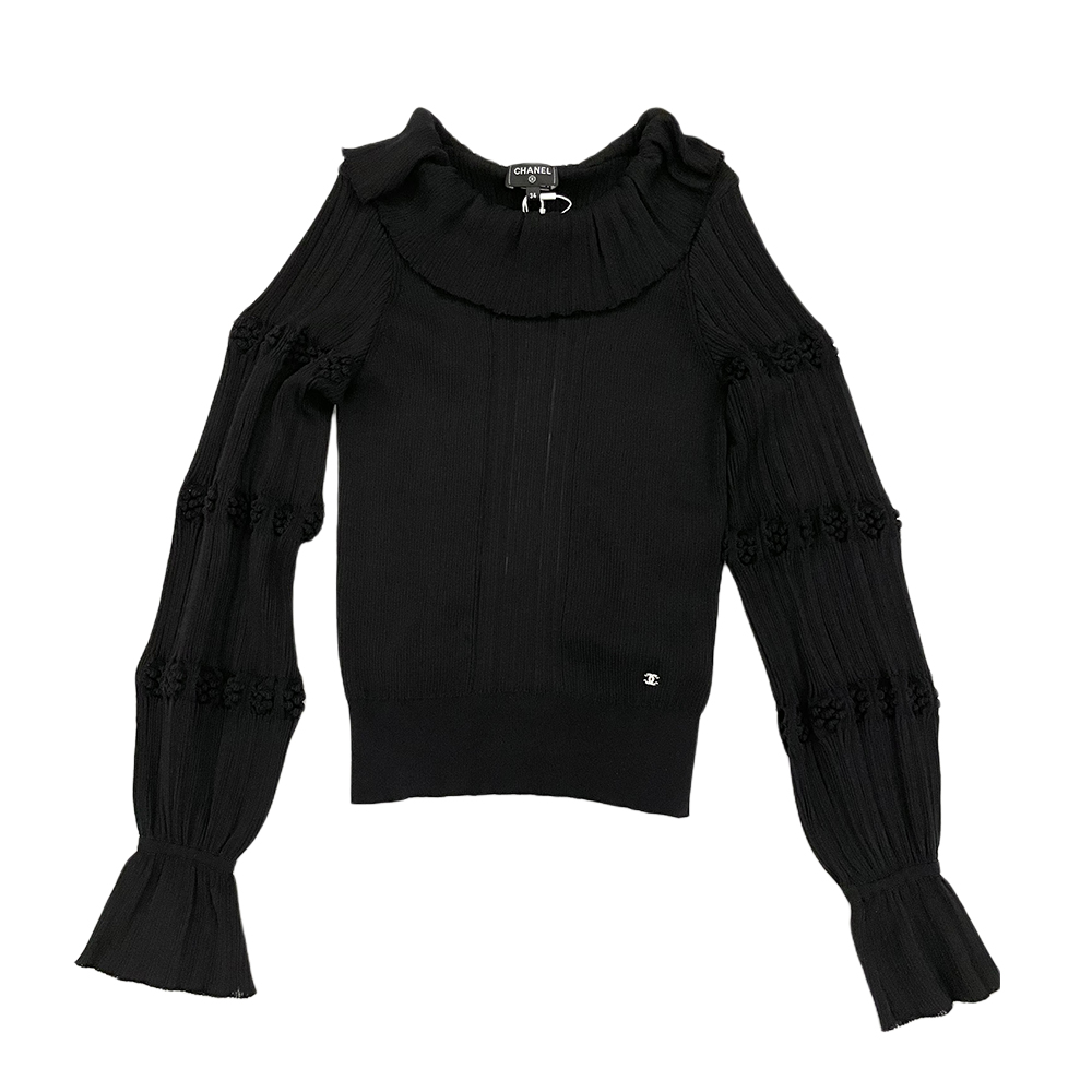 

CHANEL 24 новых поступления рубашек на весну и лето для женщин черного цвета