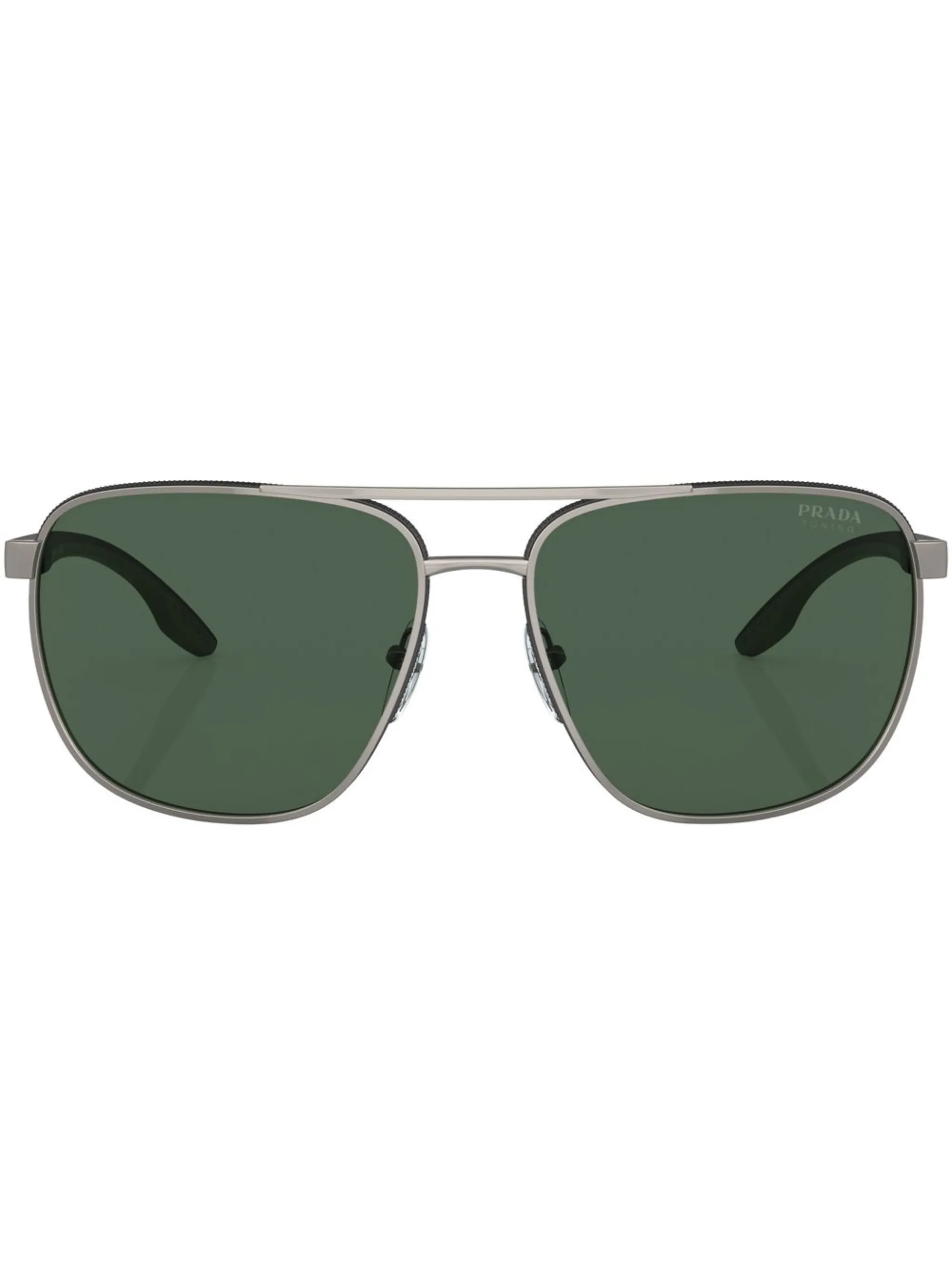

Солнцезащитные очки с логотипом Prada Linea Rossa, серый
